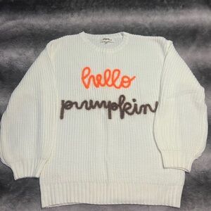 🆕 Off White 'Hello Pumpkin' Sweater